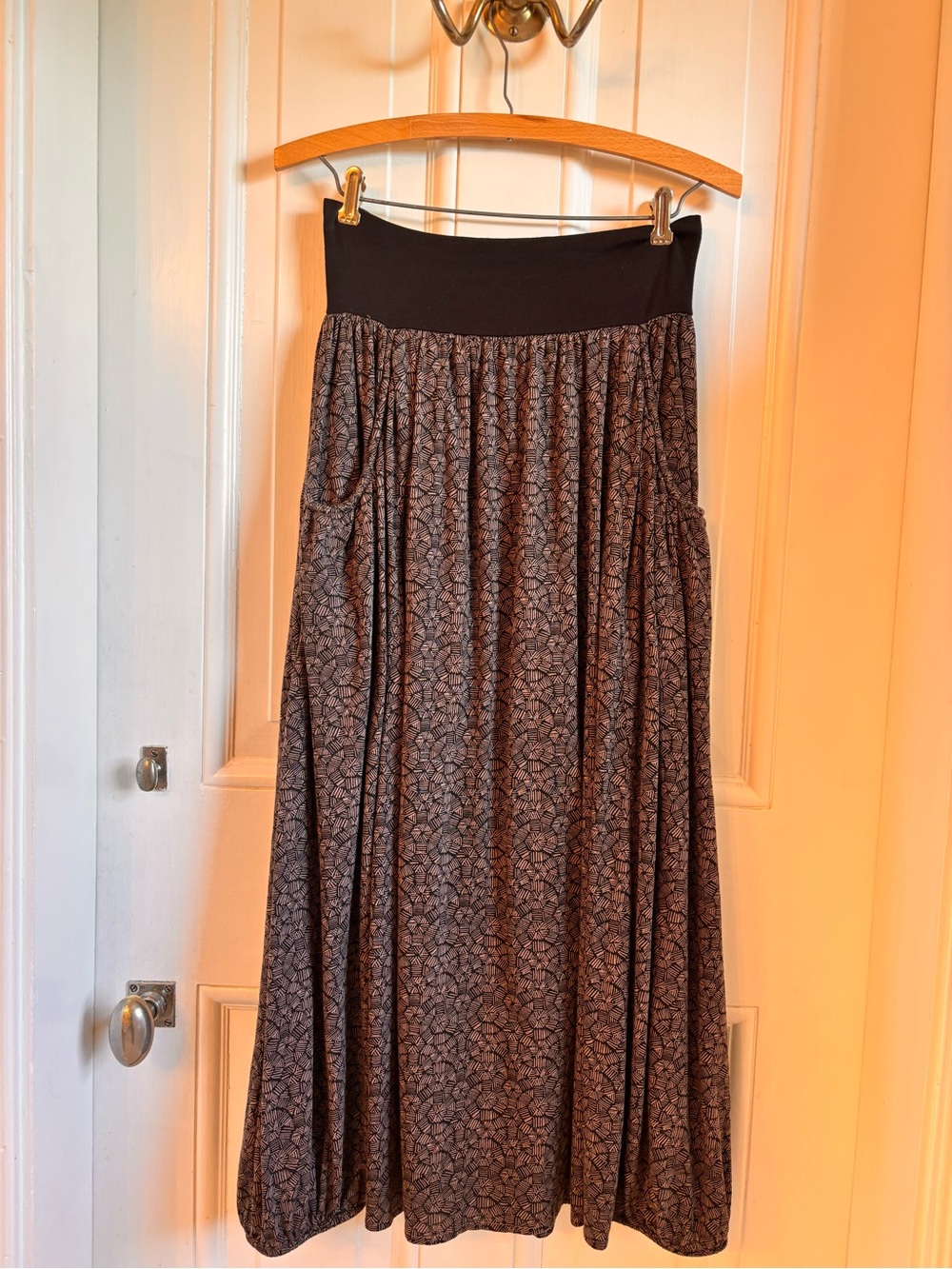 Garnet Hill maxi skirt size PS